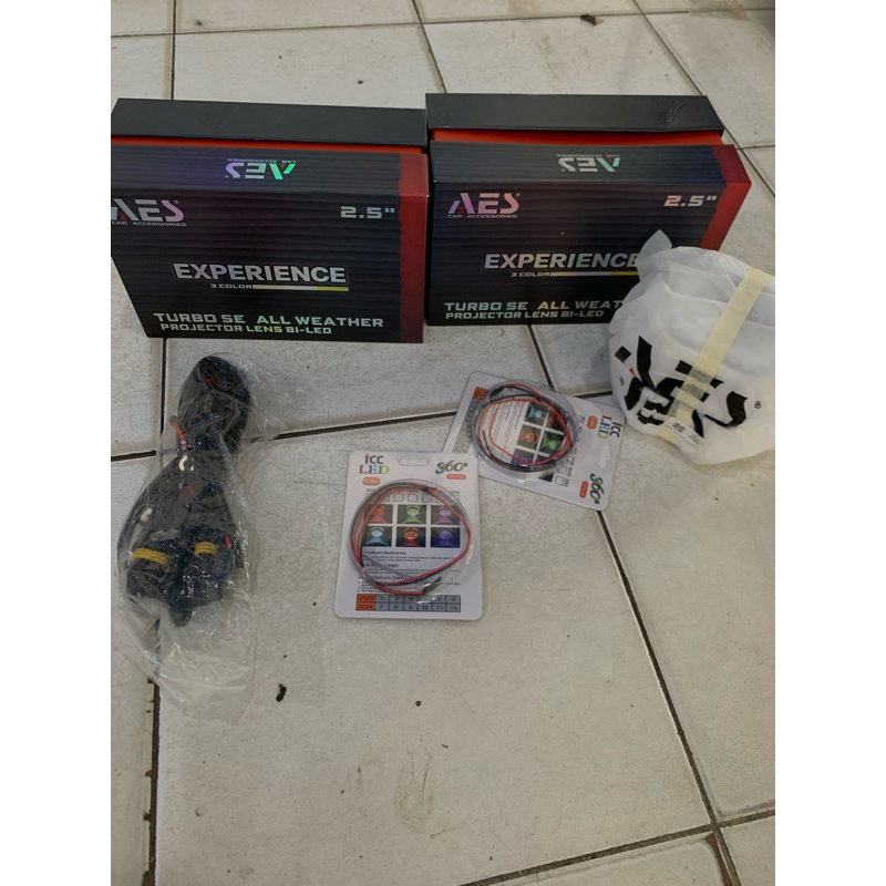 biled AES 3warna paket lengkap