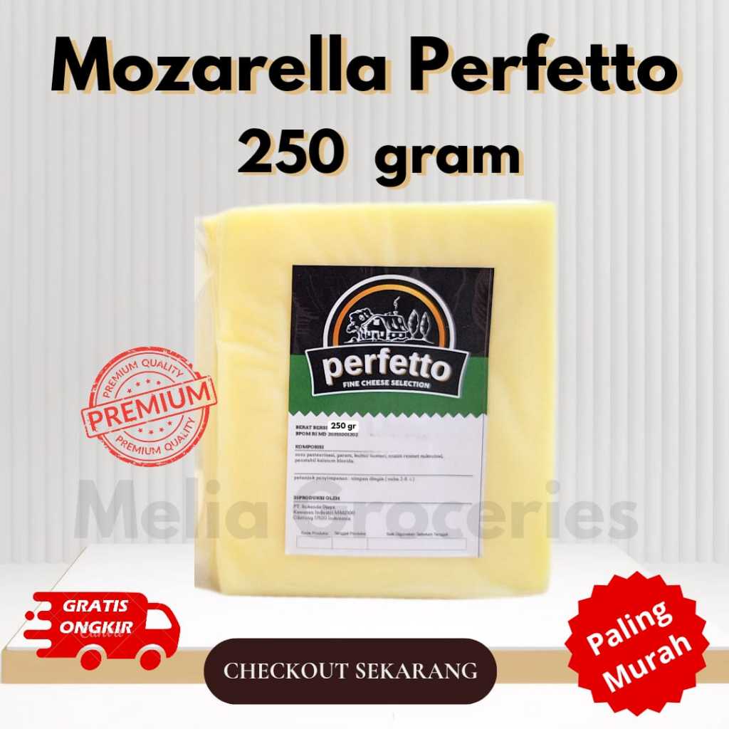 

Mozarella Prefetto 250gr / Keju Mozarella Prefetto 250gr