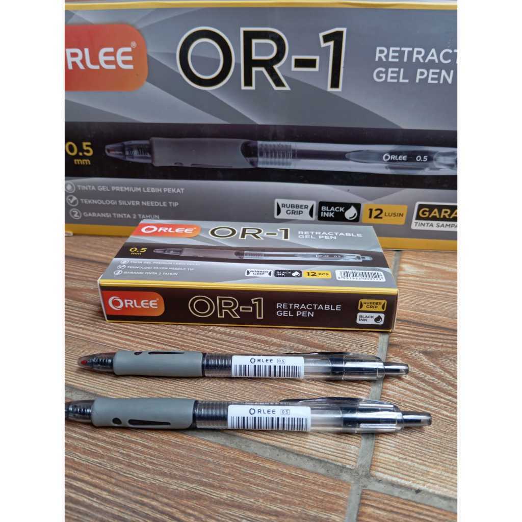 

SELUSIN (12PCS) PULPEN ORLEE OR-1 GEL PEN