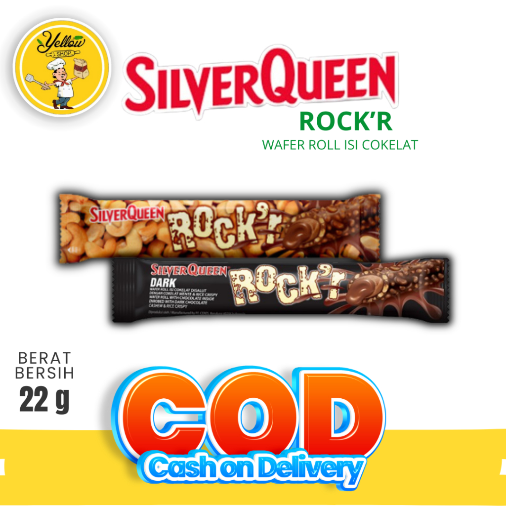 

SILVERQUEEN ROCK'R 22GR / COKELAT SILVERQUEEN WAFER ROLL