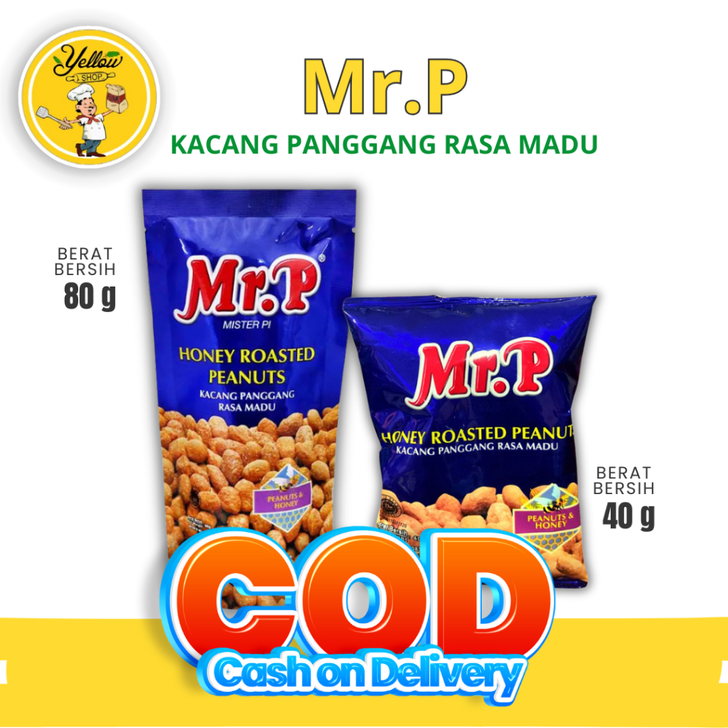 

MR.P HONEY ROASTED PEANUTS / CEMILAN KACANG PANGGANG