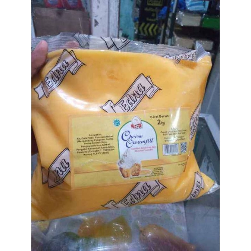 

selai keju halus merk Edna 2kg