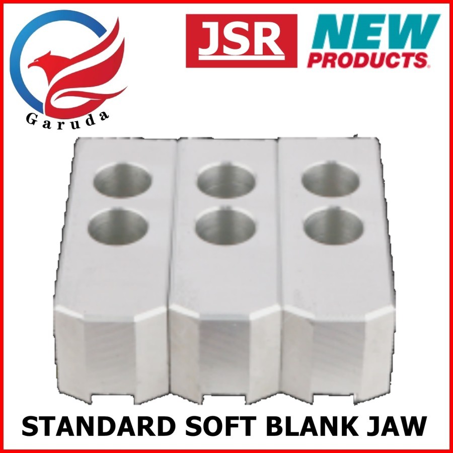Soft Jaw 4" Claw Bubut 4 Inch 3 Jaw Chuck Mesin Bubut Lathe CNC 4in JSR04
