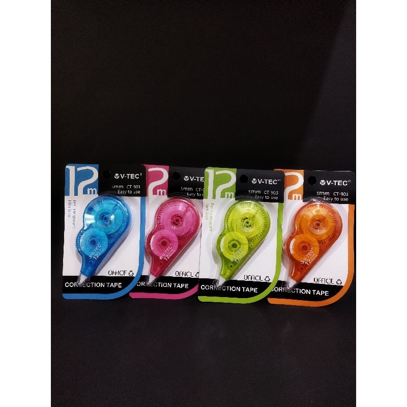

Correction Tape V-tec 12M | Stipo Kertas | Tipe X kertas