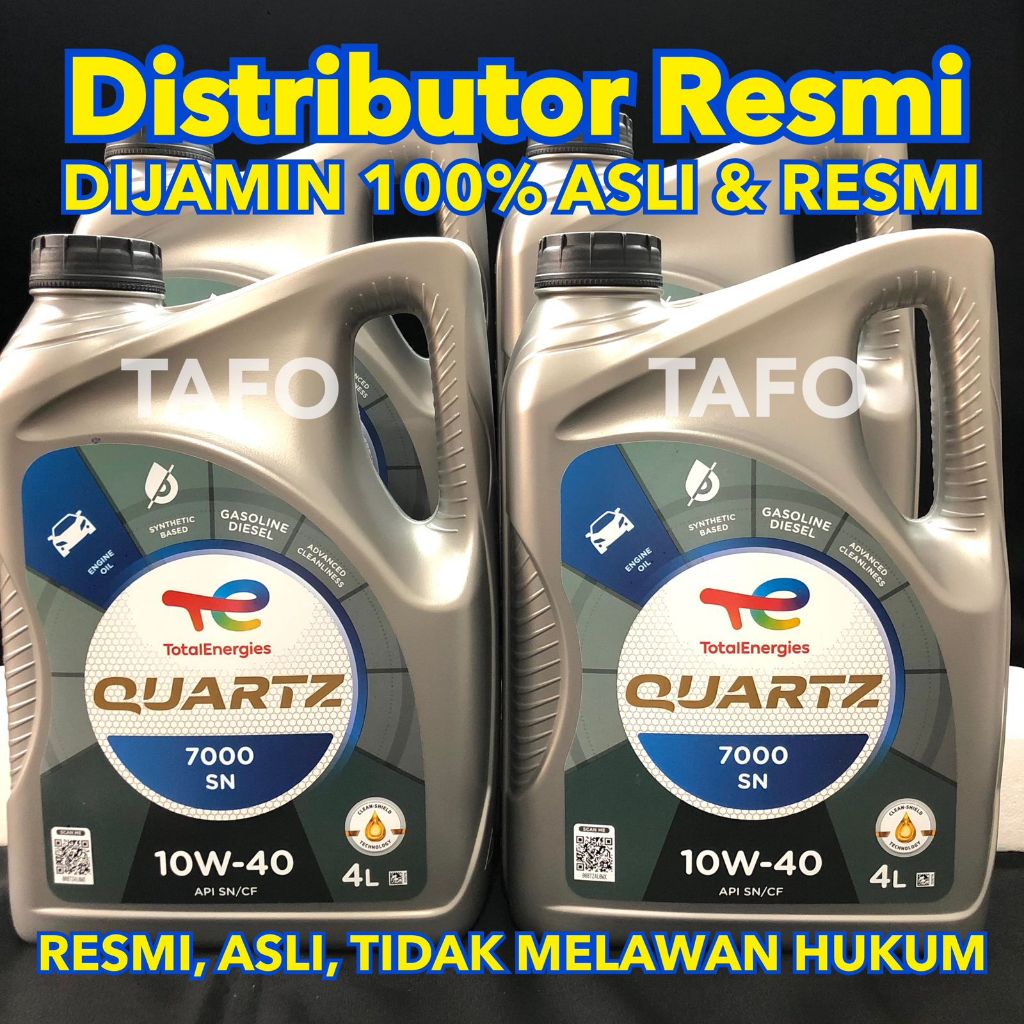 OLI TOTAL QUARTZ 7000 10W40 GALON / TOTAL 10W-40 GALON