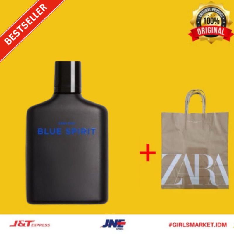 [ORIGINAL] PARFUM ZARA MAN BLUE SPIRIT 100 ML