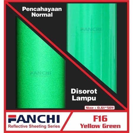 Stiker Skotlet Refelektif Nyala Fanchi Reflektor Mobil Motor Reflective Terang