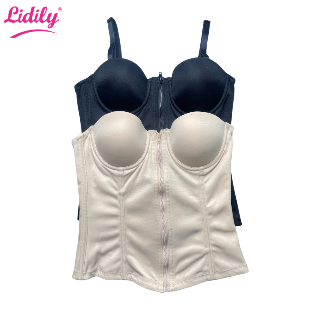 Longtorso Lidily Body Shaper Pelangsing Dalaman Kebaya Bustier Push Up Bra Longtorso Lydyly Premium