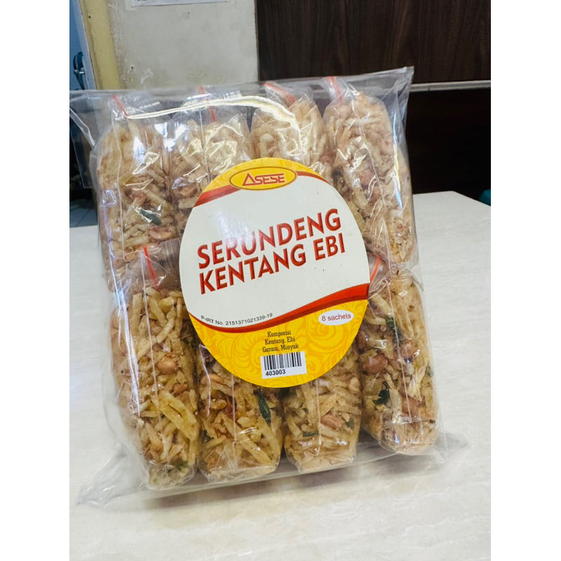 

Serundeng Kentang Rasa Ebi 500gram