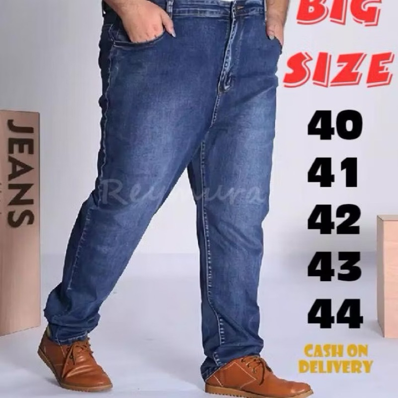 Lea 606 Jeans Jumbo Pria Model Reguler