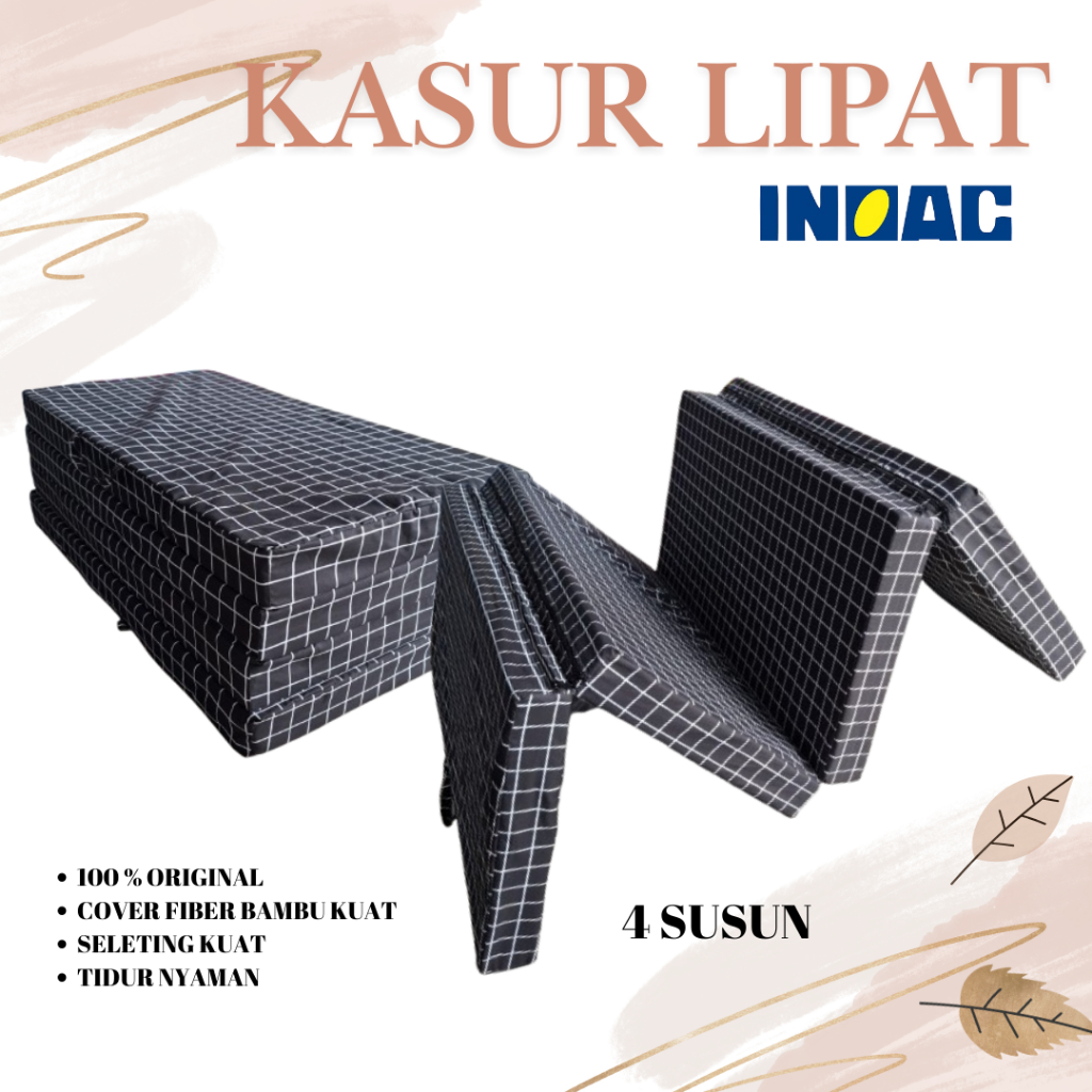 Kasur Busa Lipat 200 x 90 x10 INOAC