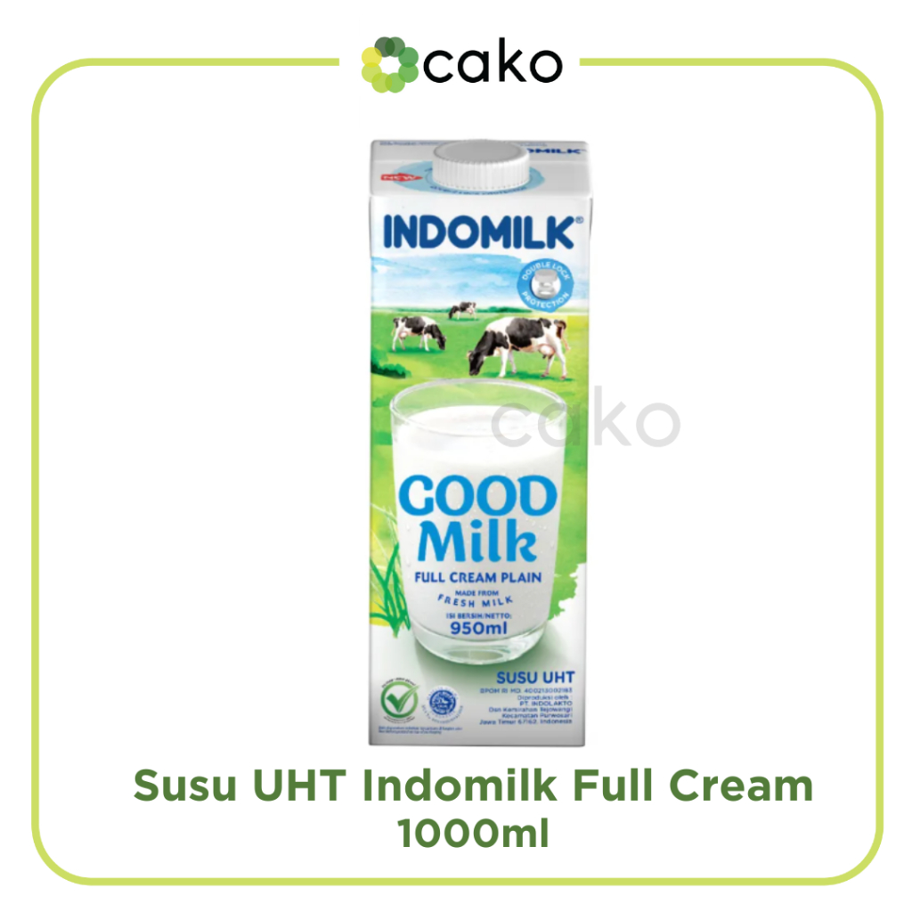 

Susu UHT Indomilk Full Cream 950ml