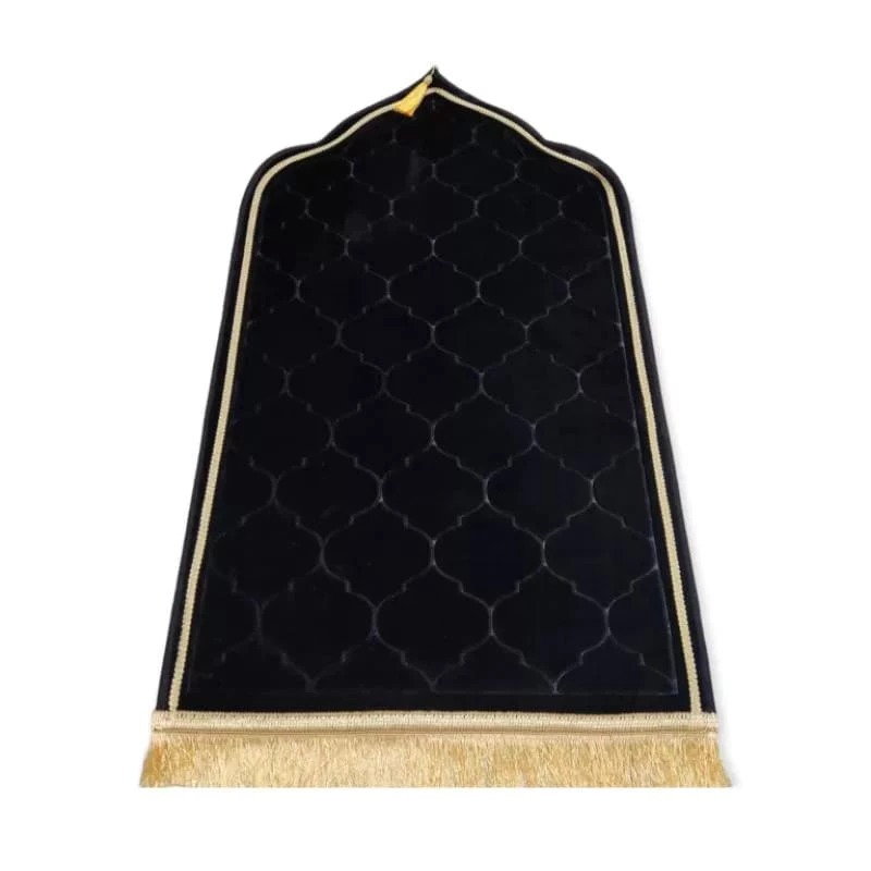 SAJADAH TURKEY EMBOS POLOS MOTIF KUBAH UKURAN DEWASA TERLARIS