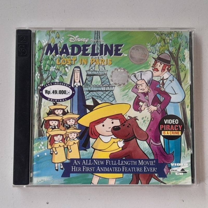 Madeline: Lost in Paris (1999) 2 Disc ORIGINAL Dic Entertainment VCD VideoCD