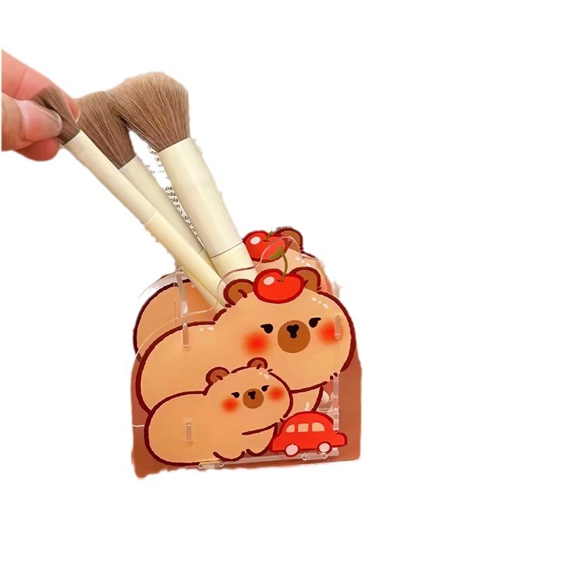 

D3W! BAJUKIDDIE STATIONARY HOLDER CAPYBARA TEMPAT ALAT TULIS MAKEP UP KUAS PENSIL PEN KANTOR SEKOLAH