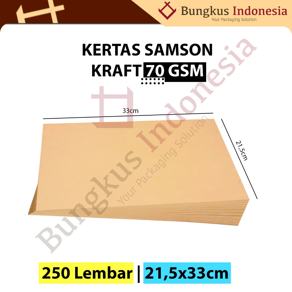 

HJK Kertas Samson F4 / Folio 21.5x33cm