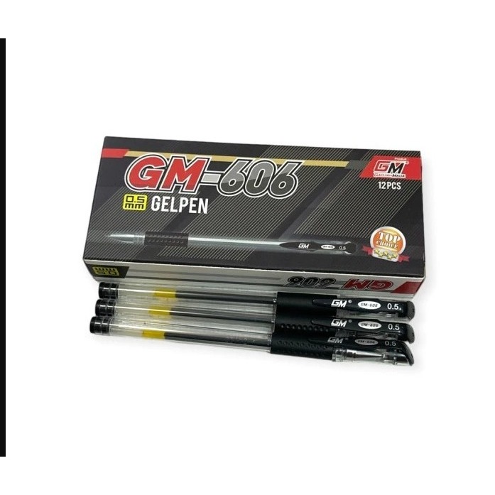 

Pulpen Mini Gel Pen GM-606 0.5mm (12pc)