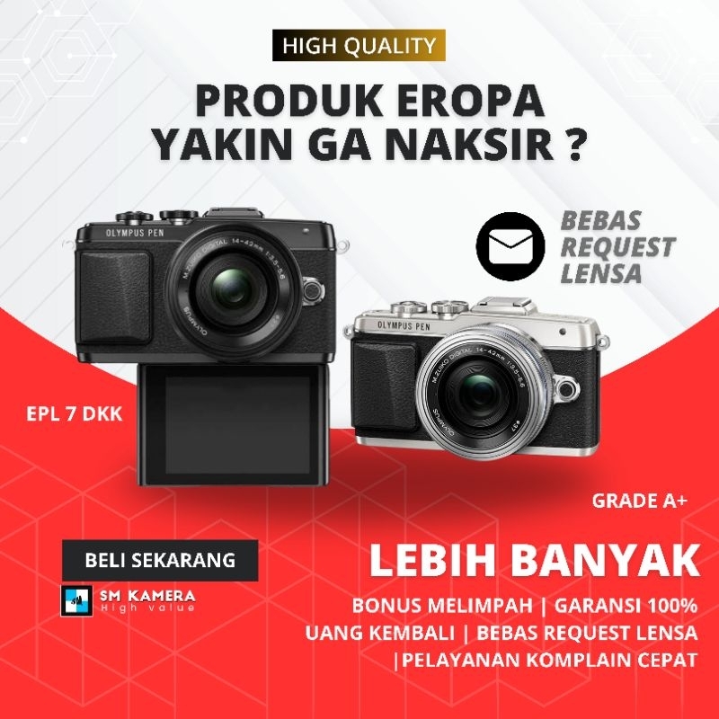OLYMPUS EPL 8 OLYMPUS EPL 7 KIT KAMERA MIRRORLESS EROPA