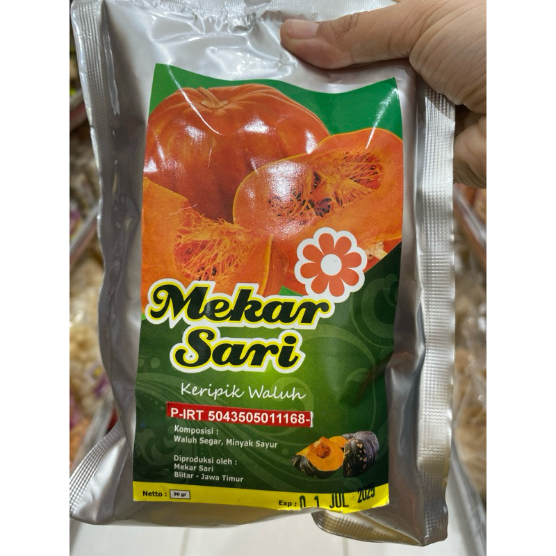 

Keripik Waluh Berat 90 Gram