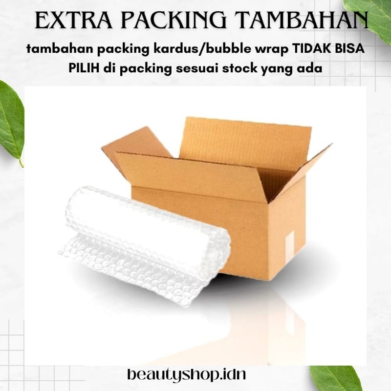 

TAMBAHAN PACKING || Kardus / Bubble Sesuai Stock