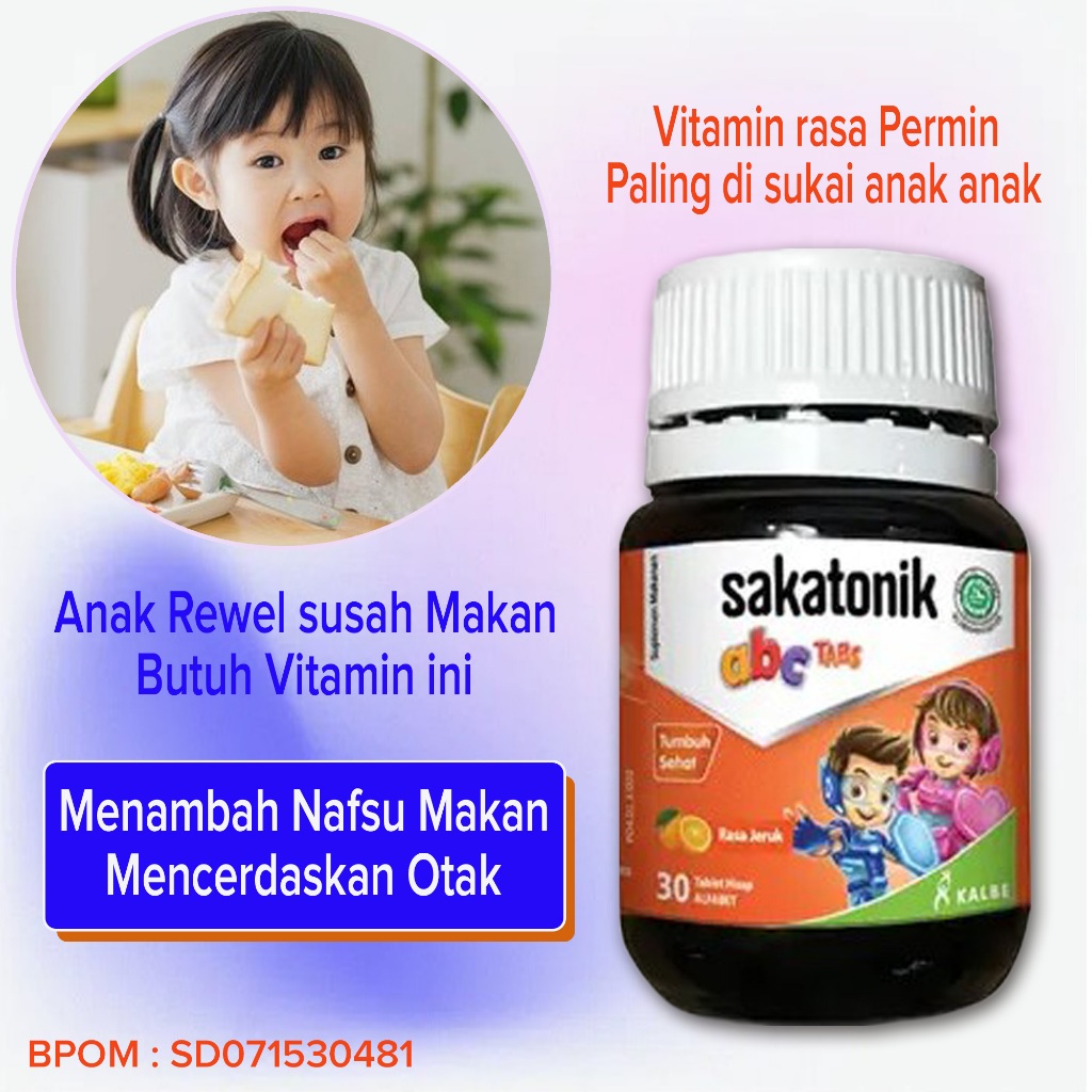 Best Seller Permen Vitamin Nafsu makan Kecerdasan Otak Anak Pertumbuhan & Daya Tahan Tubuh Cegah sak
