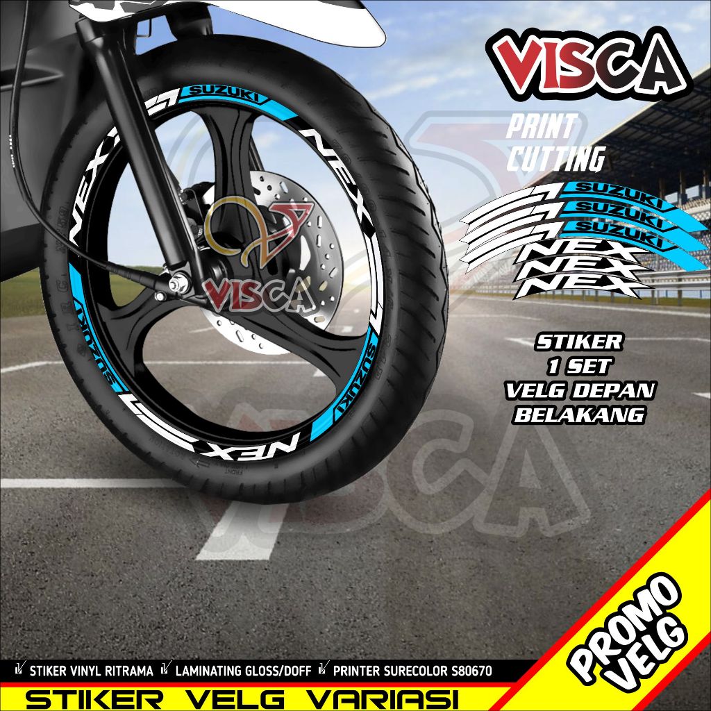 Stiker Velg Nex List Velg Motor Stiker Velg Nex A05