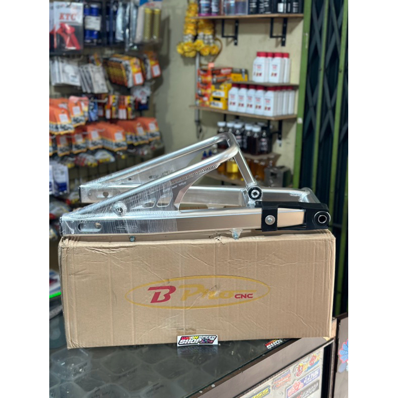 SWINGARM SWING ARM LENGAN AYUN BPRO NINJA R SPC GEN 2 SILVER