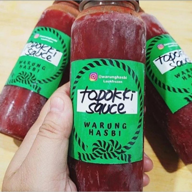 

Toppokki sauce, korean sauce