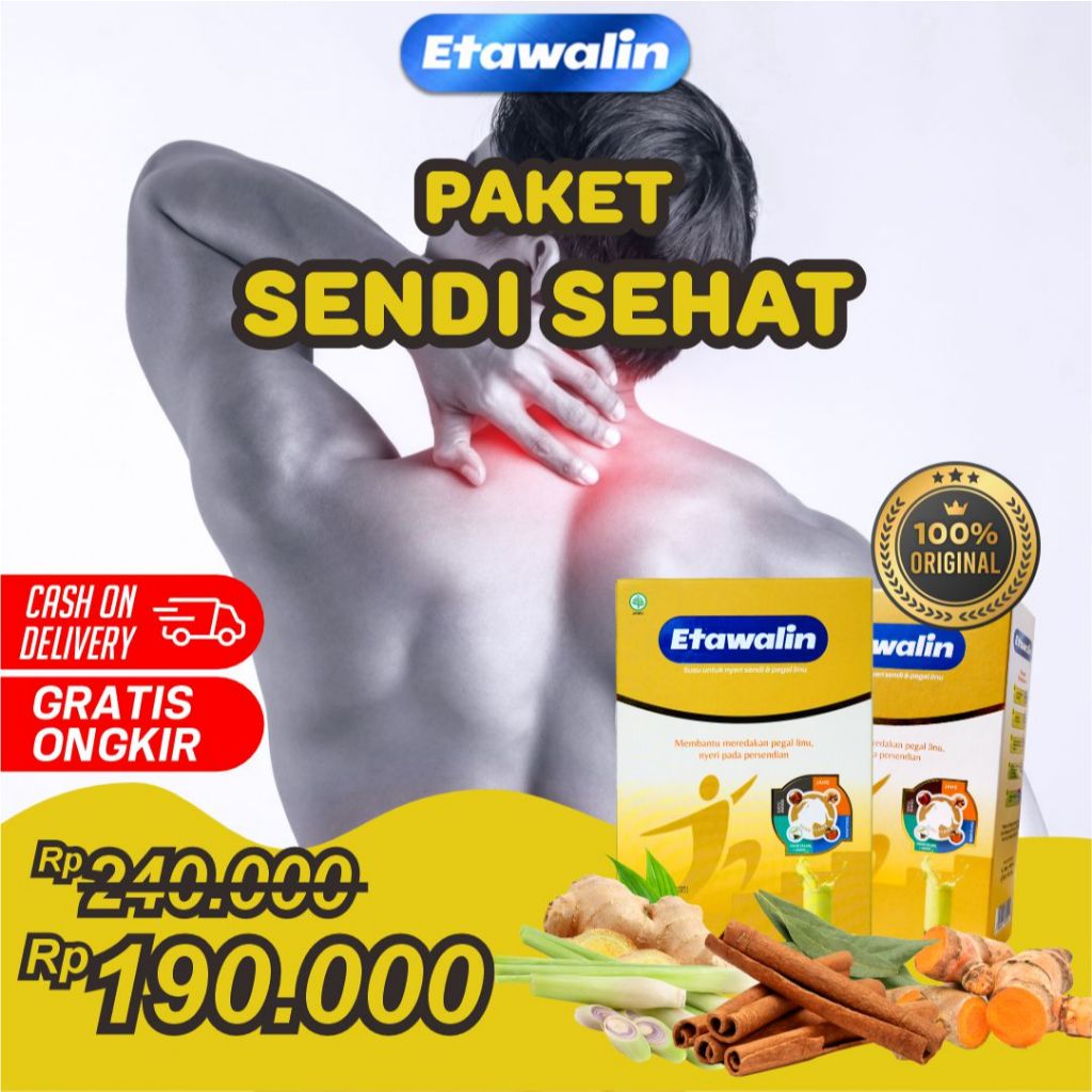 

Etawalin Susu Etawa Asam Urat Nyeri Sendi dan Reumatik 2 Box