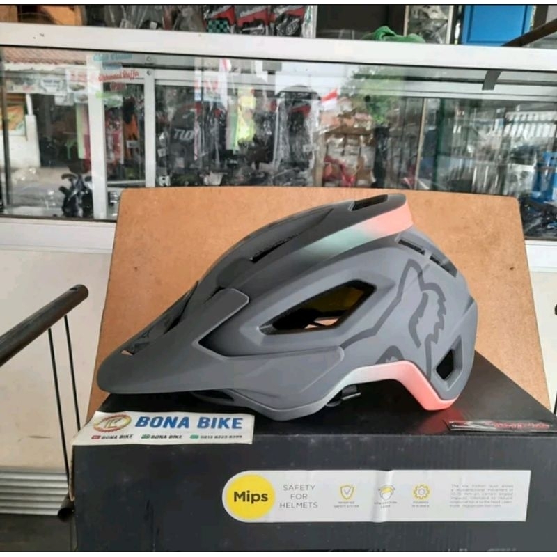 Helm Fox Speedframe Mips Vnish Helmet - Helm Sepeda Mtb xc trail am enduro original