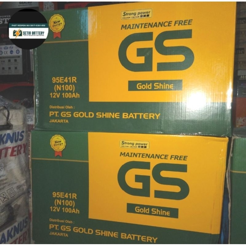 AKI KERING N100(12VOL 100AH) GS GOLDSHIN BATTRY