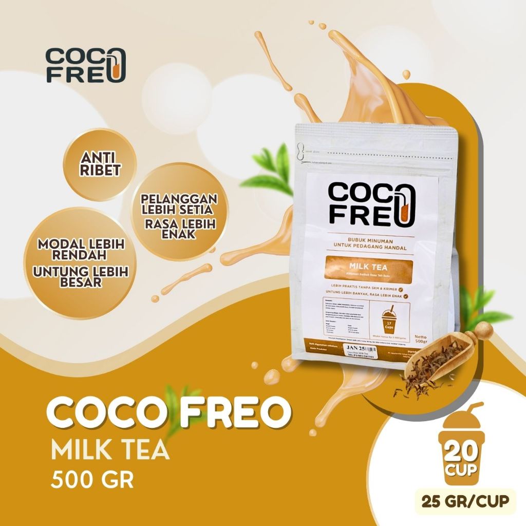 

Bubuk Minuman Milk Tea Powder - Cocofreo