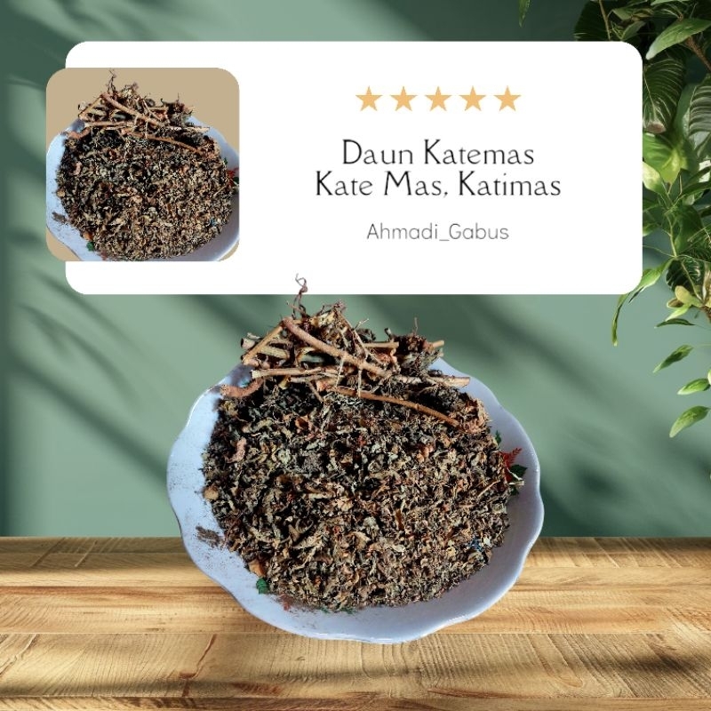 

Daun Katemas 100 Gram, Katimas, Kate mas Kering