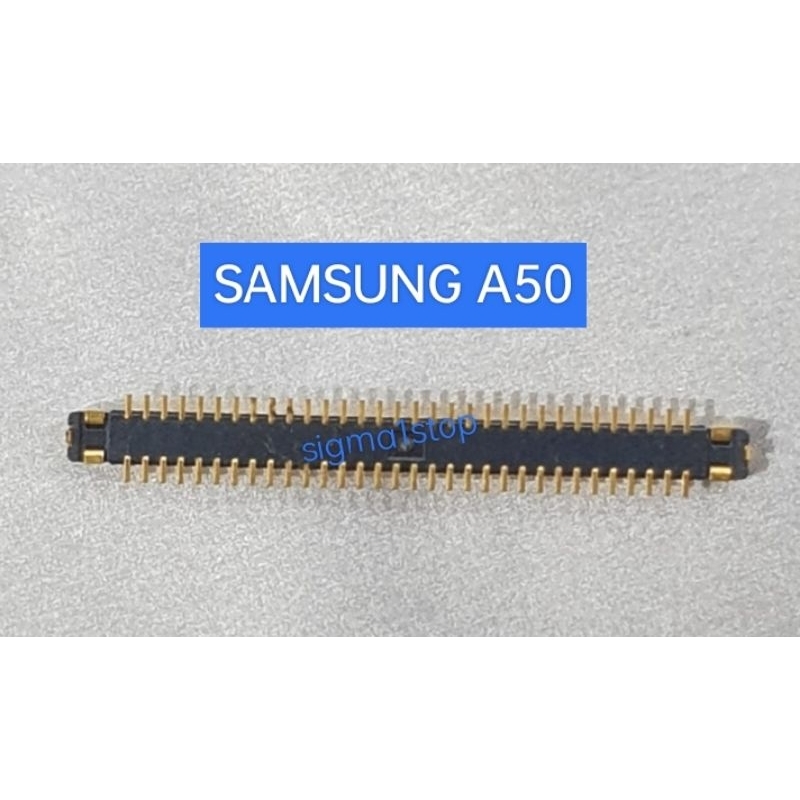 SAMSUNG A50 64 pin SOCKET CONNECTOR LCD BOARD KONEKTOR DI MESIN