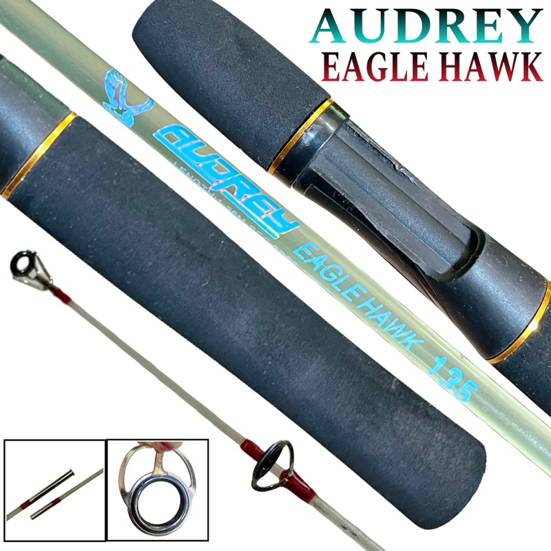 Joran Spinning Rod Audrey EAGLE HAWK 135/150cm