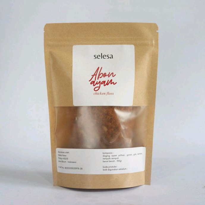 

selesa - abon ayam krunchy 100gr (TERLARIS)