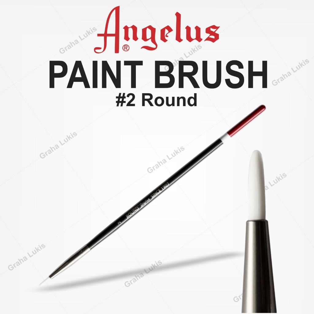 

Angelus Brush Round no 2 Kuas Angelus Round