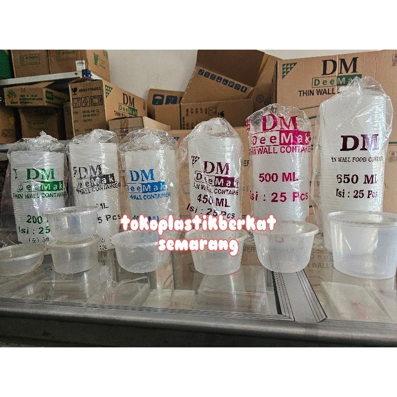 Thinwall bowl DM / thinwall 200ml 300ml 400ml 450ml 500ml 650ml / thinwall bowl dm