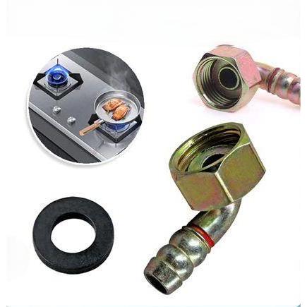 Universal Elbow Sambungan Selang Gas Kompor Tanam Modena Selang Gas untuk Berbagai Macam Merek Kompo