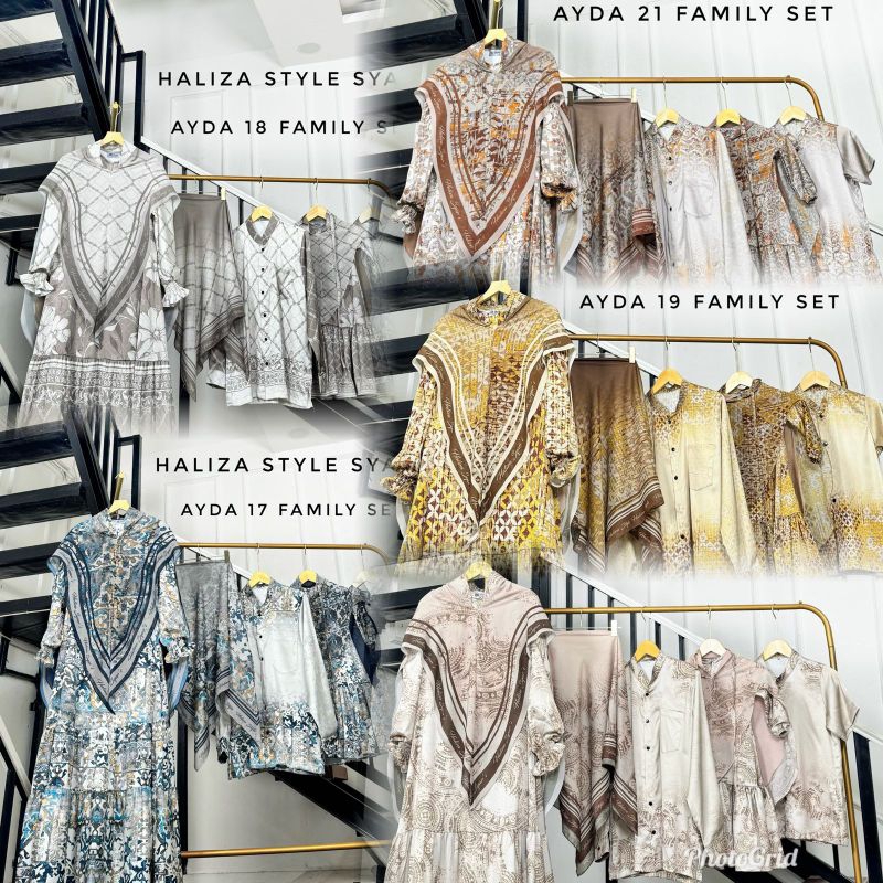 Set Gamis Haliza Ayda Series | Set Gamis Haliza Bahan Silk | Haliza Syar'i Haliza Syar'i