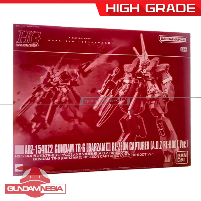 [HG] Gundam TR-6 [Barzam II] – Re-Zeon Captured (A.O.Z Reboot Ver.)