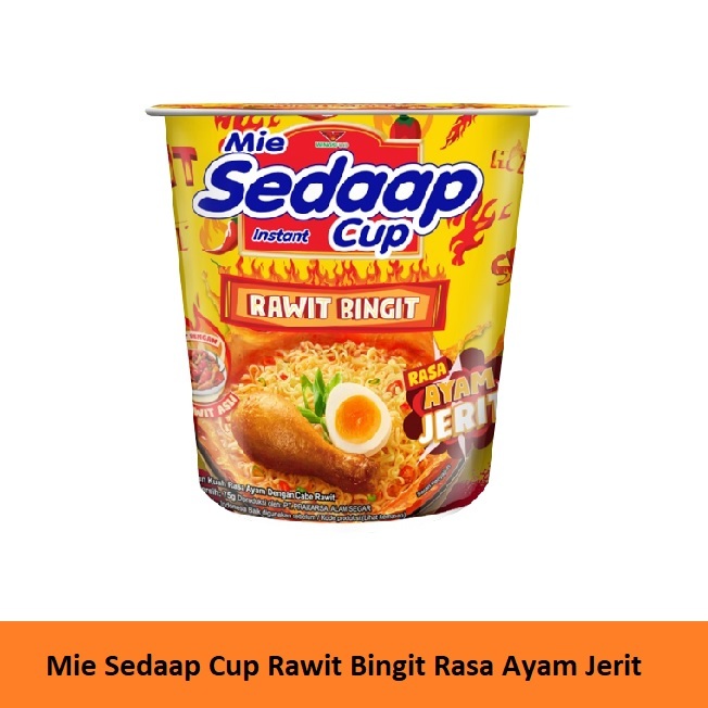 

mie sedaap cup instant rawit bingit | mi sedap