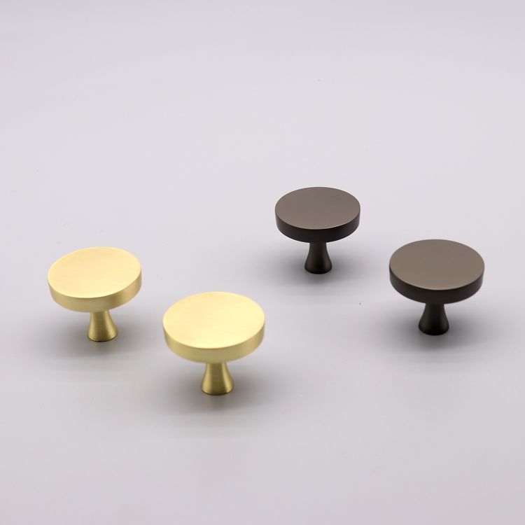 30mm Knob Bulat Handle Lemari Laci Tarikan Laci Drawer Pull/KNOB HANDLE TARIKAN LACI BULAT GOLD/Roun