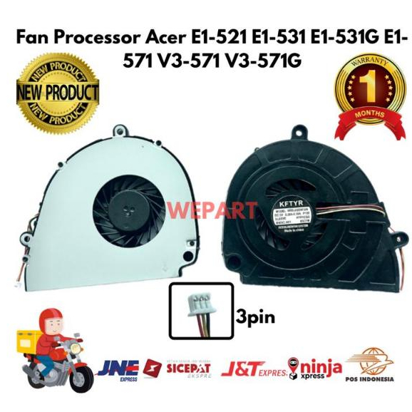 COOLING FAN  ASPIRE E1-521 E1-531 E1-531G E1-571