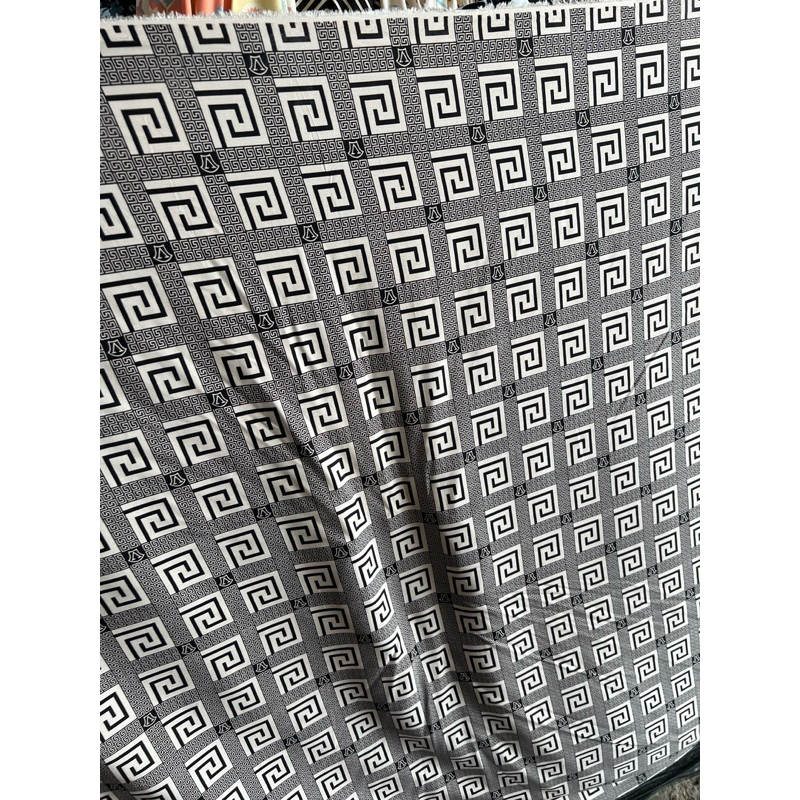 kain katun rayon viscose premium motif bunga burung merak terbaru best seller