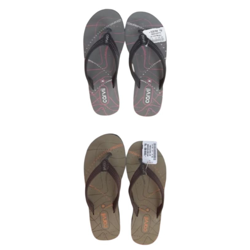SANDAL JEPIT SPON WANITA WEDGES CARVIL ORIGINAL BRAND CARVIL