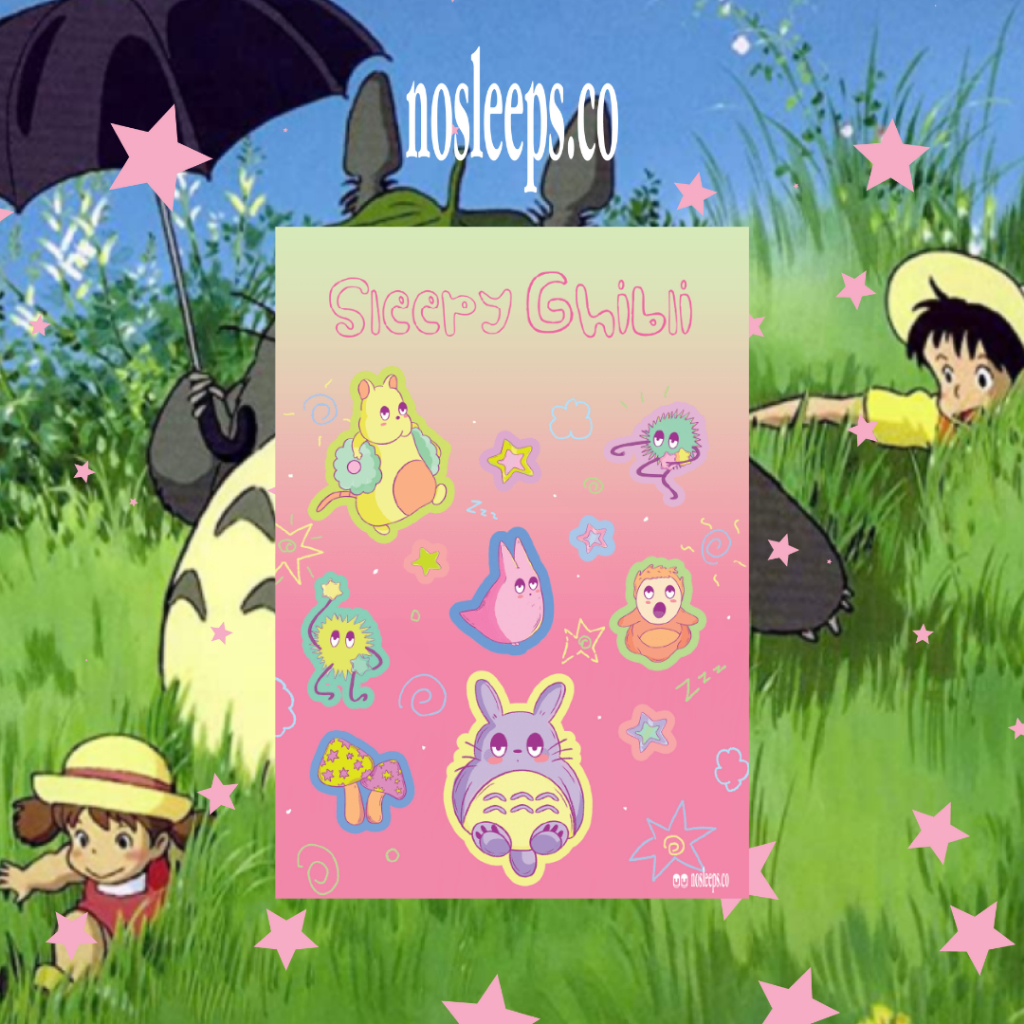 

Ghibli Sticker Sheet