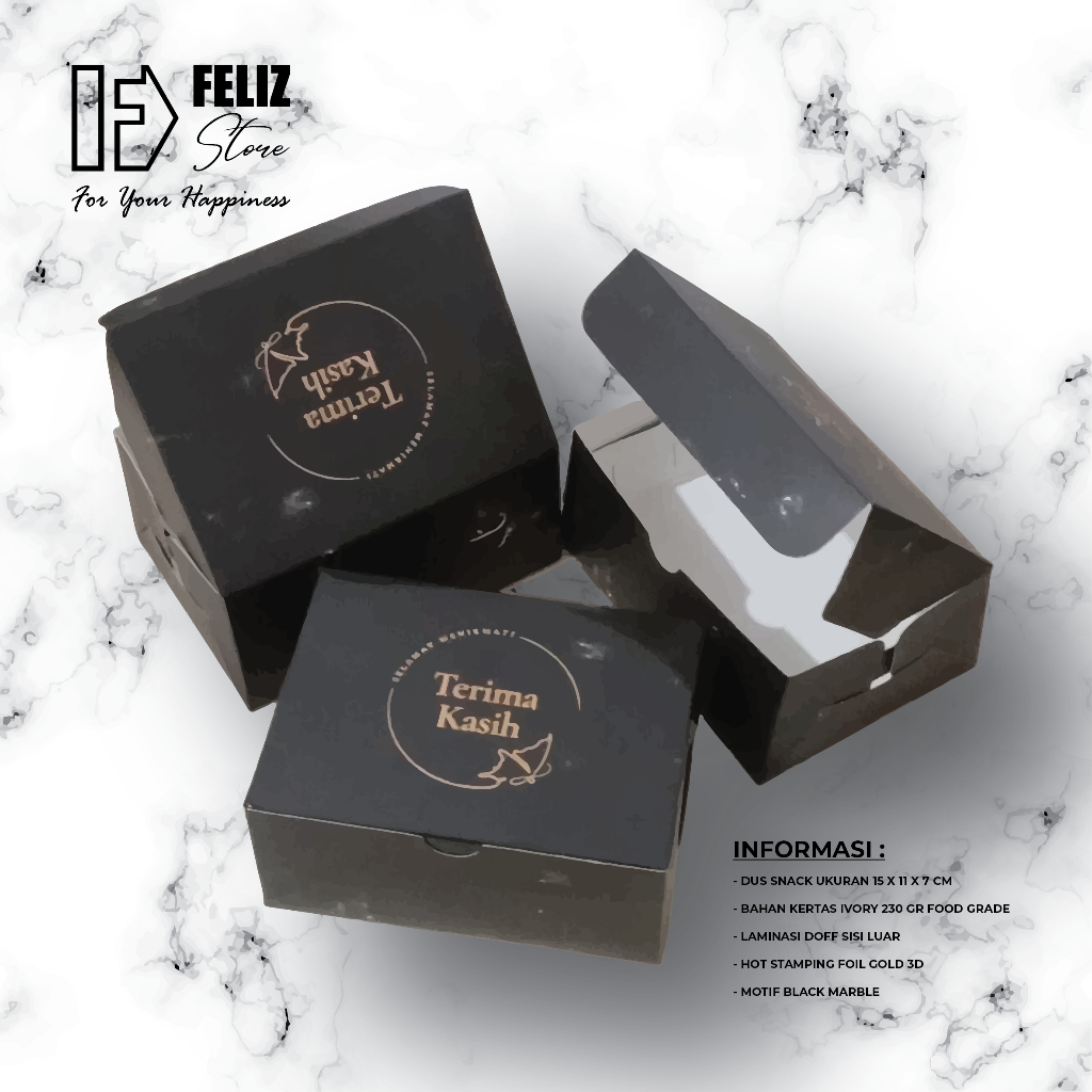

DUS SNACK 15X11X7 CM BLACK MARBLE DOFF