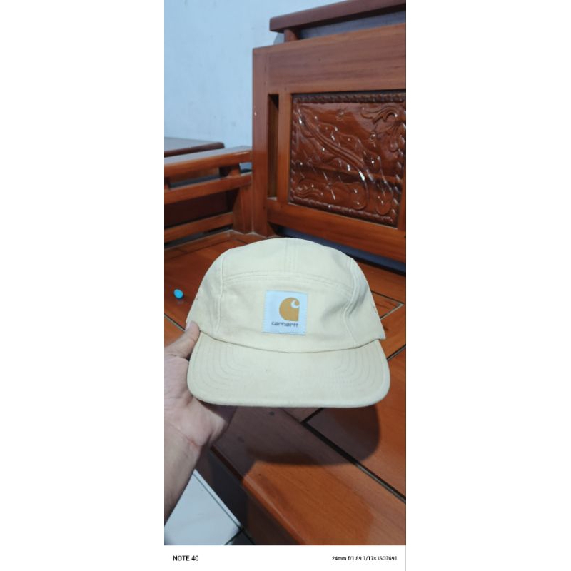 topi carhartt backley cap 5 panel second original