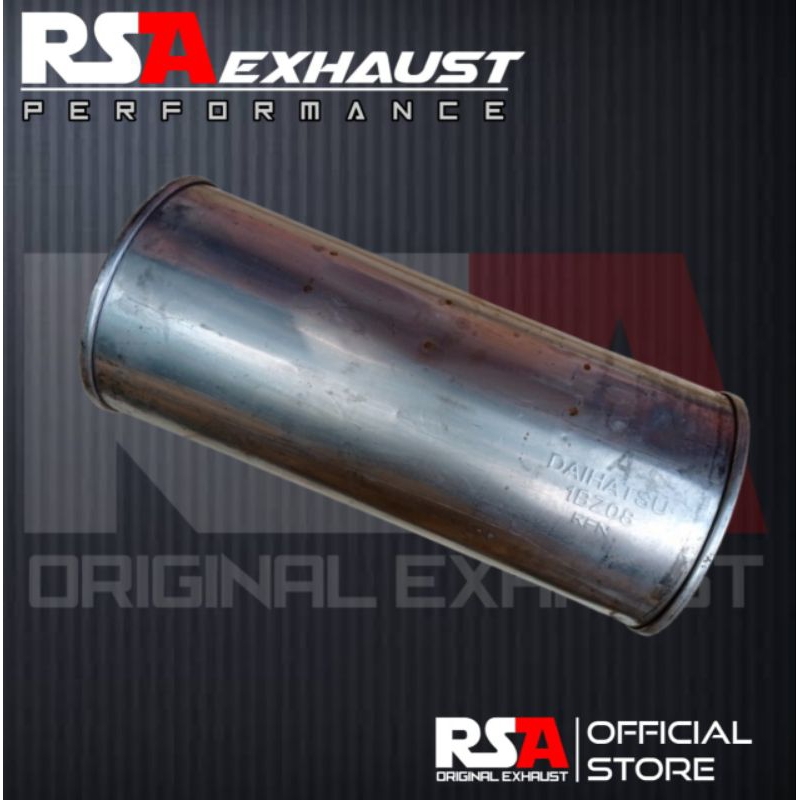 RSA EXHAUST | Tabung hiber resonator knalpot mobil original daihatsu grendmax lama avanza xenia rush